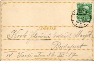 1908 Kaiserhuldigungsfest 1848-1908. Ende 16. Jahrhundert. Wiener Werkstätte No. 177. Art Nouveau s:...