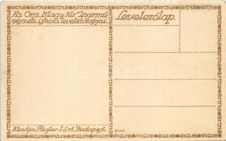 Az Orsz. Magy. Kir. Iparművészeti Iskola levelezőlapjai. Ungarische Werkstätte No. 2025. Kiadja Rigl...