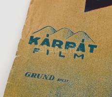 cca 1940 Az Angyalvár börtöne (Oltre l'amore) filmplakát, rácsplakát, főszereplők: Alida Valli,...