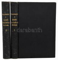 Kecskeméti Ármin: A zsidó irodalom története I-II kötet. Bp., 1908-1909, Izraelita Magyar Irodalmi T...