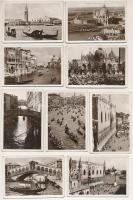 VELENCE - 46 db régi és modern város képeslap / VENEZIA, VENICE - 46 pre-1945 and modern town-view p...