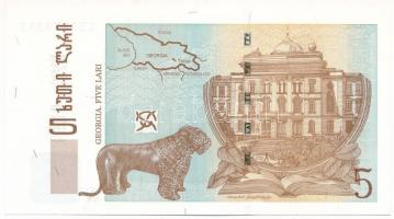 Grúzia 2002. 5L T:UNC
Georgia 2002. 5 Lari C:UNC
Krause P#70