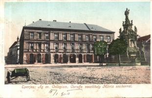 Eperjes protestant college and the Caraffa scaffold square