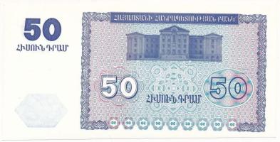 Örményország 1993. 50D T:AU
Armenia 1993. 50 Dram C:AU
Krause P#35