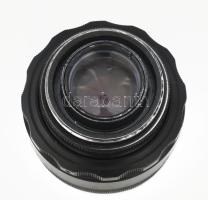 Helios 44-2 58mm f/2 objektív, első sapkával