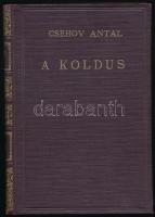 Csehov Antal [Anton Pavlovics]: A koldus és egyéb elbeszélések. Ford.: Peterdi István. Csehov Antal Összes Elbeszélő Művei IV. Bp., 1925, Népszava, 175+(1) p. Kiadói aranyozott egészvászon-kötés, jó állapotban.