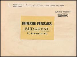 cca 1930-1940 Szendrő István (1908-2000): Csikós a Hortobágyon lovakkal, gémeskúttal, hátoldalon pec...