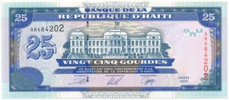 Haiti 2000. 25G T:AU Haiti 2000. 25 Gourdes C:AU Krause P#266a