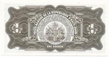 Haiti DN (1984-1985) 1G T:AU
Haiti ND (1984-1985) 1 Gourde C:AU
Krause P#239