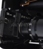 Fotó puska készlet tartalék objektívvel, kompletten, dobozzal, tartalék helios 44 objektívvel, szűrő...