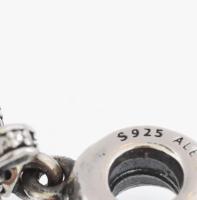 Ezüst(Ag) charm, 4 db, Pandora jelzéssel, bruttó: 17,8 g