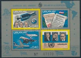 1975 Uruguay függetlenségének 150. évfordulója: Évfordulók és események kisív Mi 1363-1366