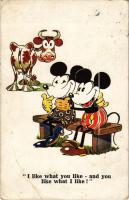 1932 I like what you like - and you like what I like! Mickey Mouse. Walter E. Disney A. R. Co. i. B. 1796. (fa)