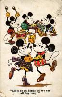 1931 Lets be as happy as we can all day long! Mickey and Minnie Mouse. Walter E. Disney A. R. Co. i. B. 1794. (EK)