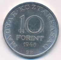 1948. 10Ft Ag "Széchenyi" T:XF patina Adamo EM2