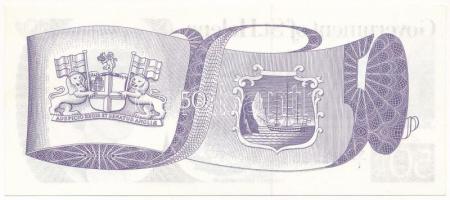 Szent Ilona-sziget DN (1979) 50p T:UNC
Saint Helena ND (1979) 50 Pence C:UNC
Krause P#5