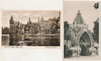 Budapest - 13 db régi város képeslap, közte pár modern