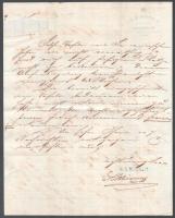 1868 Wien, S. Reich üveggyár, fejléces számla