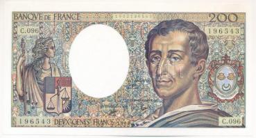 Franciaország 1990. 200Fr T:AU France 1990. 200 Francs C:AU Krause P#155d