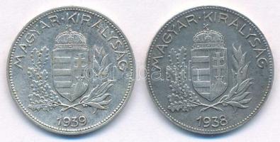 1938-1939. 1P Ag (2xklf) T:AU,XF
Adamo P6