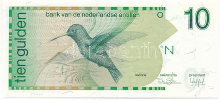 Holland Antillák 1986. 10G T:AU Netherlands Antilles 1986. 10 Gulden C:AU Krause P#23a