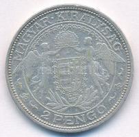 1933. 2P "Madonna" Ag T:XF,VF
Adamo P7