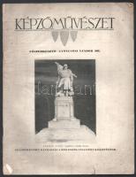 1927 Képzőművészet. Szerk.: Gyöngyösi Nándor. I. évf. 1., 2.,és 4. számok. Kiadói papírkötés, közte ...