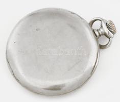 Doxa fém tokos zsebóra szép art deco számlallap, arany és fehér rombusz díszítéssel, nem működik d: ...