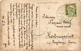 1916 Szklenófürdő, Sklené Teplice; csoportkép / group photo (EK)