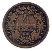 1868KB 4kr Cu T:VF,F ph. Adamo M7.1