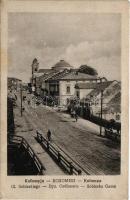 Kolomyia, Kolomea, Kolomyja; Ul. Sobieskiego / Sobieska Gasse / street, shops (r)