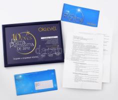 Grétsy László nyelvész (1932-2024) által elnyert 2012-es Prima Primissima Díj. Magyar oktatás és köz...