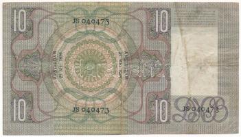 Hollandia 1936. 10G T:F
Netherlands 1936. 10 Gulden C:F
Krause P#49