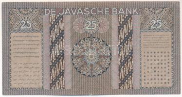 Holland Kelet-India / Indonézia 1939. 25G T:F a hajtás mentén apró anyaghiány /
Netherlands East In...