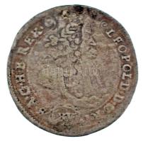 1689K-B 15kr Ag &quot;I. Lipót&quot; (6,24g) T:F patina, lyuktömött Hungary 1689K-B 15 Kreuzer Ag &quot;Leopold I&quot; (6,24g) C:F patina, plugged hole Huszár: 1427., Unger II.: 1062.