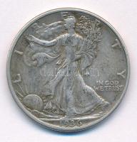 Amerikai Egyesült Államok 1936. 1/2$ Ag "Walking Liberty" T:VF USA 1936. 1/2 Dollar Ag "Walking Liberty" C:VF Krause KM#142