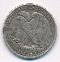 Amerikai Egyesült Államok 1936. 1/2$ Ag "Walking Liberty" T:VF
USA 1936. 1/2 Dollar Ag &q...