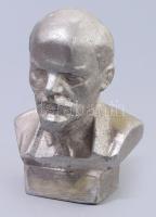 Lenin büszt, aluminium ötvözet 10 cm Jelzett