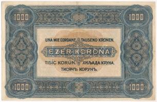 1920. 1000K bordó "B17 229659" sorozat- és sorszámmal, "Orell Füssli Zürich" nyo...