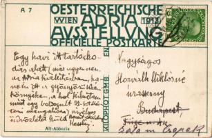 1913 Alt-Abbazia. Oesterreichische Adria Ausstellung Wien 1913 Officielle Postkarte A 7. Kilophot GM...