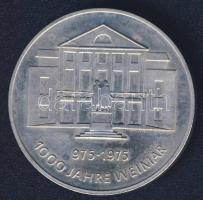 NSZK 1975. "1000 éves Weimar" fém emlékérem T:BU