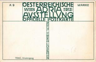 Trogir, Trau; Klostergang. Oesterreichische Adria Ausstellung Wien 1913 Officielle Postkarte A 9. Ki...