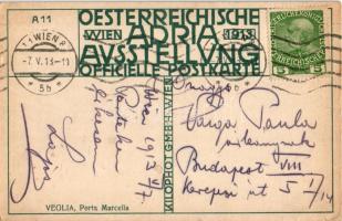 1913 Krk, Veglia; Porta Marcella. Oesterreichische Adria Ausstellung Wien 1913 Officielle Postkarte ...