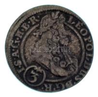 Német Államok / Szilézia 1705FN 3kr Ag "I. Lipót" Breslau (1,55g) T:VF patina / German Sta...