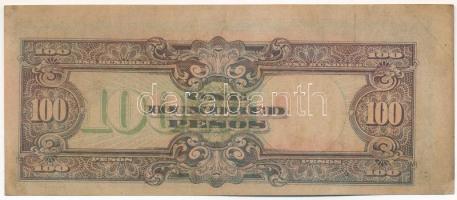 Fülöp-szigetek / Japán megszállás 1944. 100P T:F Philippines / Japanese Occupation 1944. 100 Pesos C...