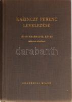 Kazinczy Ferenc levelezése XXIII. köt. (II. pótkötet.,1927 óta előkerült, és kötetbe nem foglalt levelek gyűjteménye.) Bp., 1960., Akadémiai Kiadó, 594 p. Kiadói aranyozott egészvászon-kötés. Megjelent 1000 példányban.