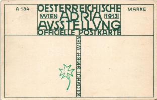 Oesterreichische Adria Ausstellung Wien 1913 Officielle Postkarte A 134. Kilophot GMBH, Wien / Austr...