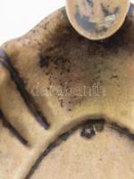 Ezüst (Ag) pohár és hamuzó, jelzett, 65g