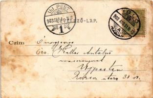 1903 Igló, Zipser Neudorf, Spisská Nová Ves; Szepes vármegyei női kéziipar kiállítás, csoportkép. Fé...