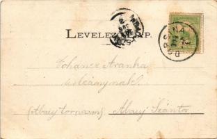 1904 Dobsina, Dobschau; Dobsinai jégbarlang / ice cave, interior (ázott sarkak / wet corners)